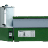 The Sand / Kaolin Box for PF Determination (PF 2.0-2.7) is a green and grey laboratory device with a control panel, dials, and a side cylindrical container, designed for scientific use and shown against a plain white background.